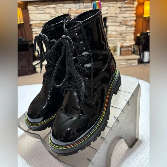 Kurt Geiger combat boots