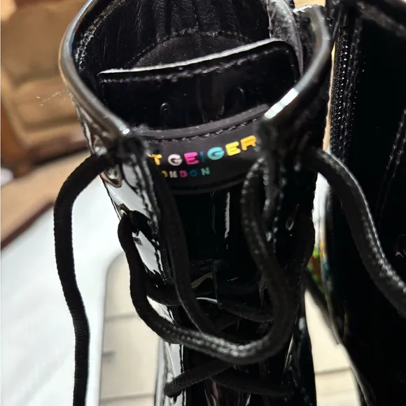 Kurt Geiger combat boots