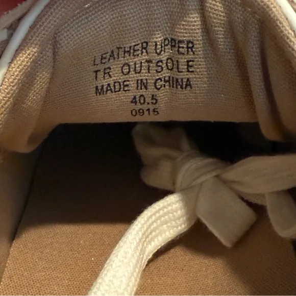 Kurt Geiger London Womens 40.5 Kensington Leather/Suede Platform Cupsole Sneaker