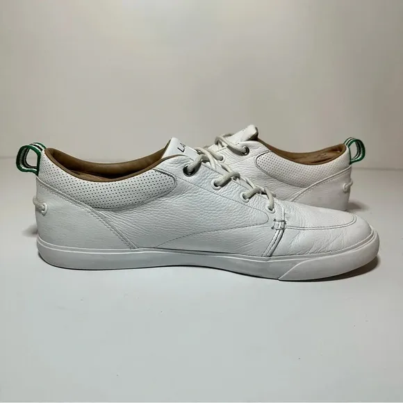 Lacoste Size 9 Men's Bayliss-119 1-U Cam Casual Sneakers Classic Low Top White