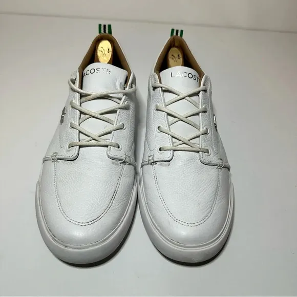 Lacoste Size 9 Men's Bayliss-119 1-U Cam Casual Sneakers Classic Low Top White