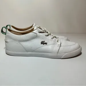 Lacoste Size 9 Men's Bayliss-119 1-U Cam Casual Sneakers Classic Low Top White