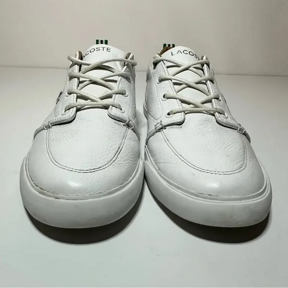 Lacoste Size 9 Men's Bayliss-119 1-U Cam Casual Sneakers Classic Low Top White