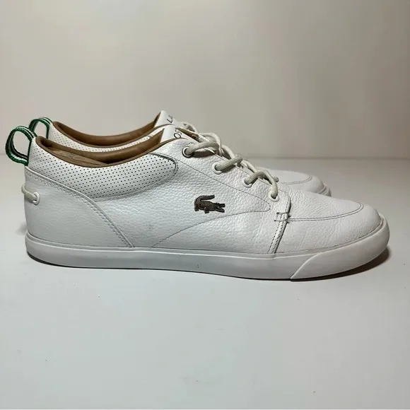 Lacoste Size 9 Men's Bayliss-119 1-U Cam Casual Sneakers Classic Low Top White