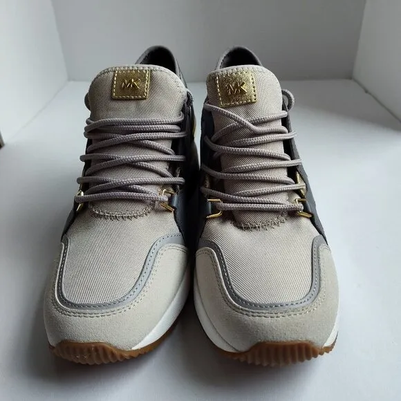 Ladies SZ 7M Michael Kors Grey Sneakers