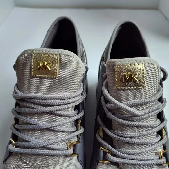 Ladies SZ 7M Michael Kors Grey Sneakers