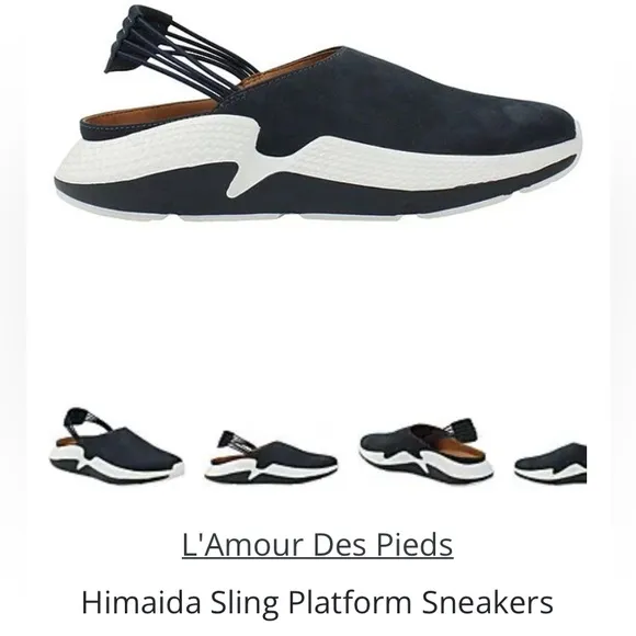 L’AMOUR DES PIEDS HIMAIDA SLING PLATFORM SNEAKERS