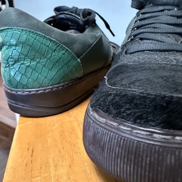 Lanvin Low Top Leather Sneakers