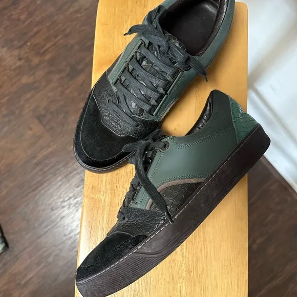 Lanvin Low Top Leather Sneakers