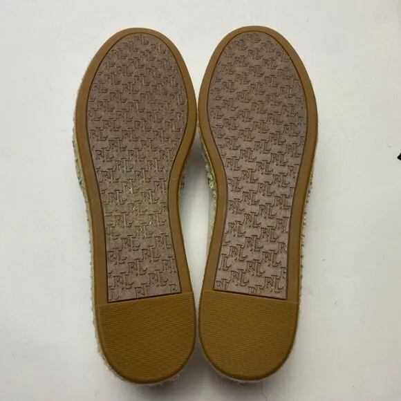 LAUREN BY RALPH LAUREN Caylee III Canvas Espadrille Size 7.5