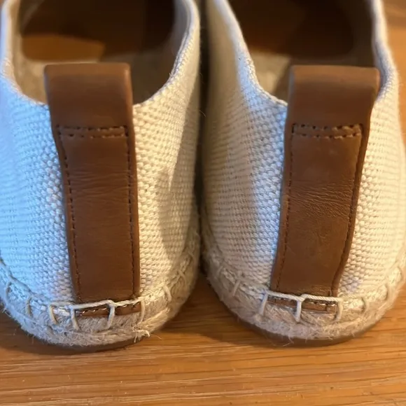 LAUREN RALPH LAUREN Caylee Logo-Print Espadrilles Size 10