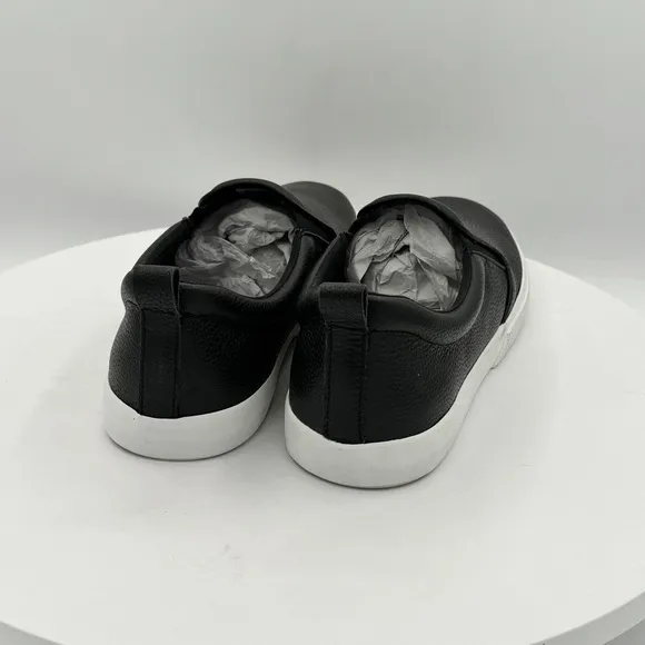 Lauren Ralph Lauren Haddley Slip On Low Top Womens Sneakers Size 9.5 Color Black