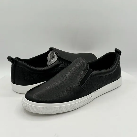 Lauren Ralph Lauren Haddley Slip On Low Top Womens Sneakers Size 9.5 Color Black