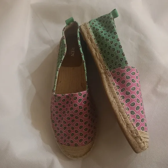 Lauren Ralph Lauren Women's Cameryn Espadrille Slipons in Paisley Print