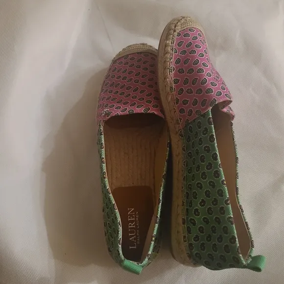 Lauren Ralph Lauren Women's Cameryn Espadrille Slipons in Paisley Print