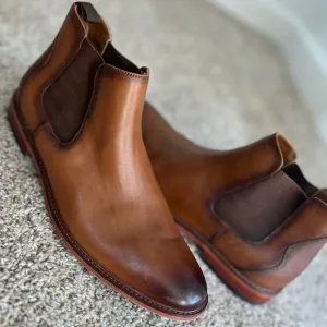 Leather Chelsea Boots men‎ size 10 Bar lII Ricky men shoes men boots like new