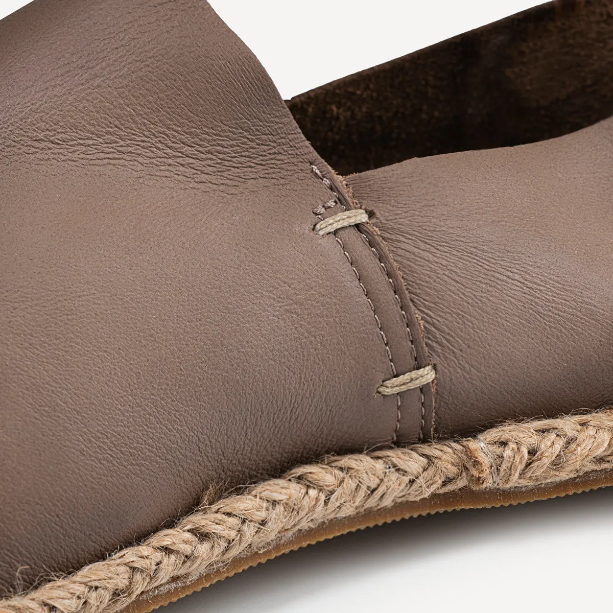 Leather Espadrilles