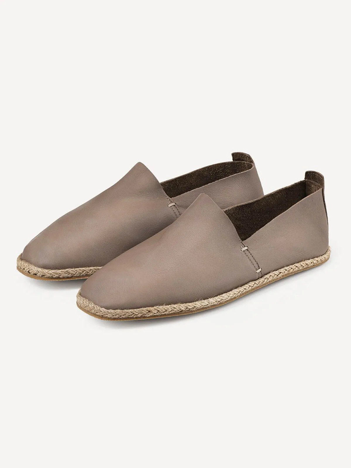 Leather Espadrilles