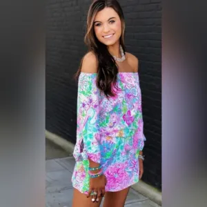 Lilly Pulitzer NWT Lana Skort Romper Paradise Found $138 Size XXS
