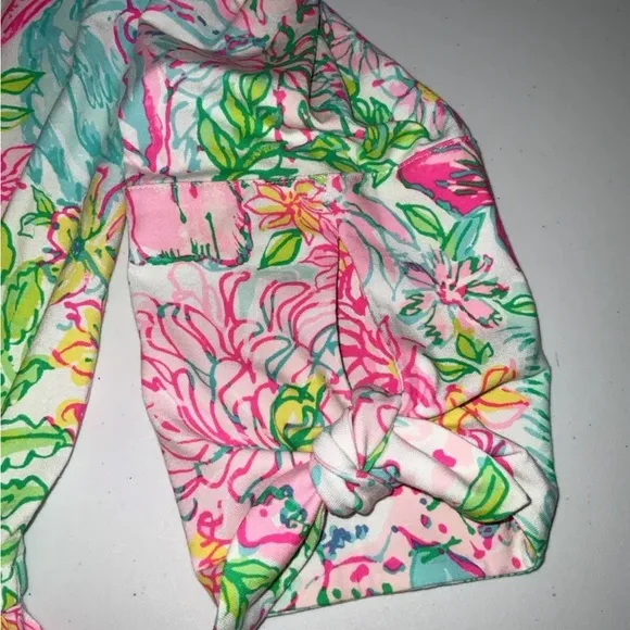 Lilly Pulitzer NWT Lana Skort Romper Paradise Found $138 Size XXS