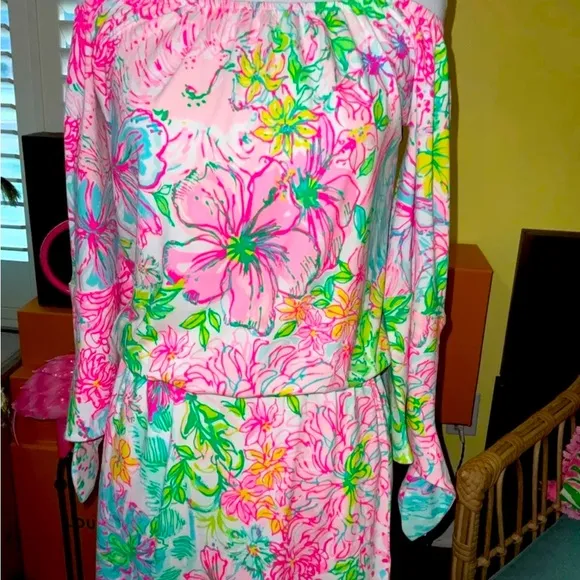 Lilly Pulitzer NWT Lana Skort Romper Paradise Found $138 Size XXS