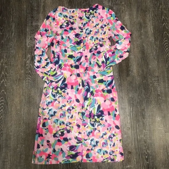 Lilly Pulitzer Pima Cotton Summer Shift Dress XXS