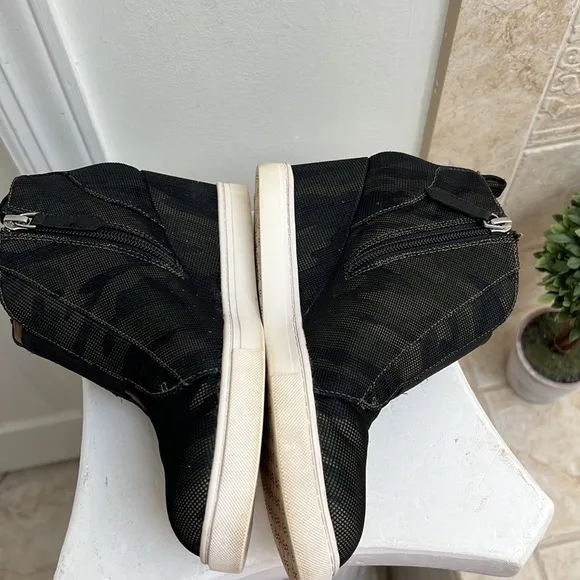 LINEA Paolo Felecia Platform Wedge Sneakers