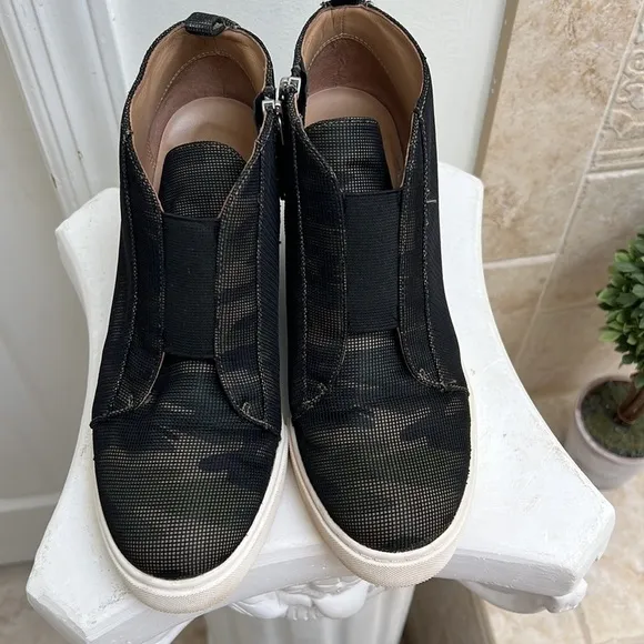LINEA Paolo Felecia Platform Wedge Sneakers