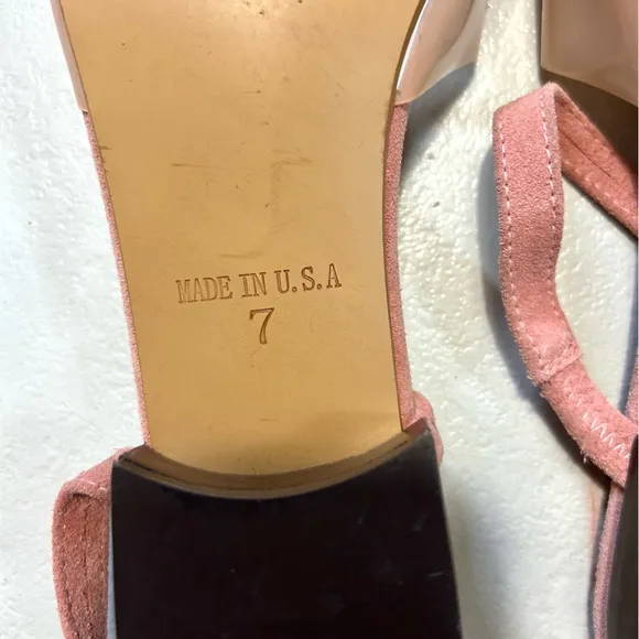 Lisa Says Gah Rika Sandals Size 7 Pink