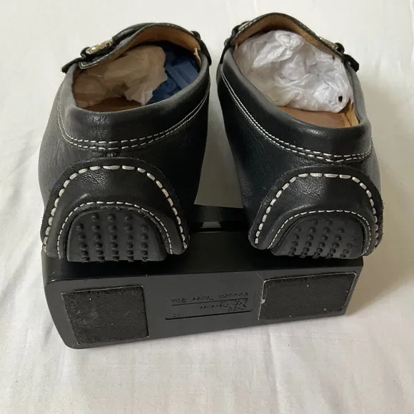 LK BENNETT Leather Driving Loafer Size 9 Black