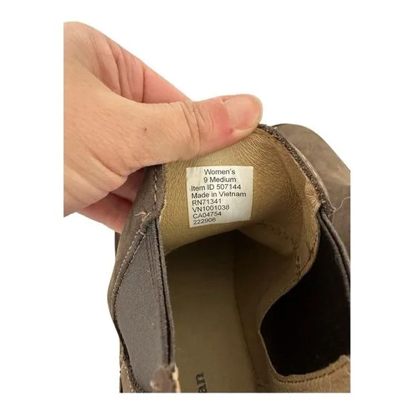 L. L. Bean Stonington Chelsea Boots suede boots women’s size 9