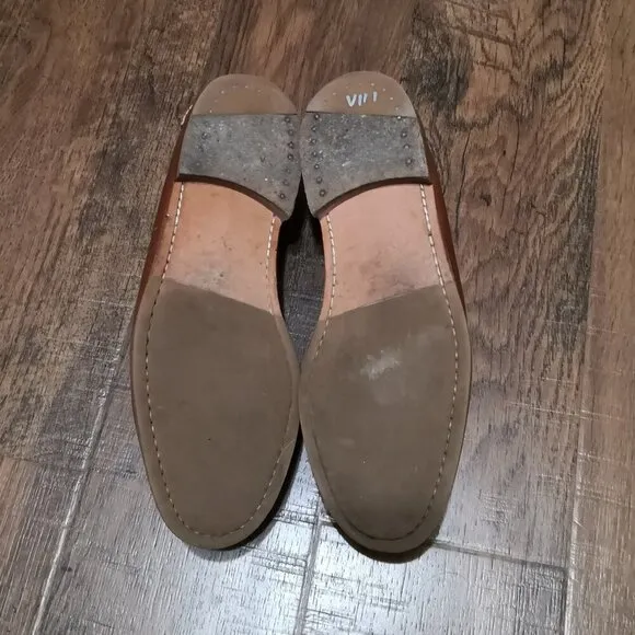 L.L.Bean Signature Leather Penny Moc Toe Loafers Slip On Driving Shoes Men’s 10