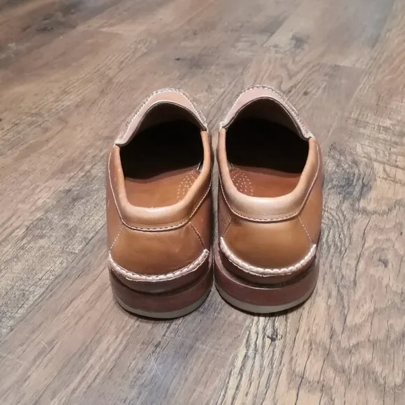 L.L.Bean Signature Leather Penny Moc Toe Loafers Slip On Driving Shoes Men’s 10