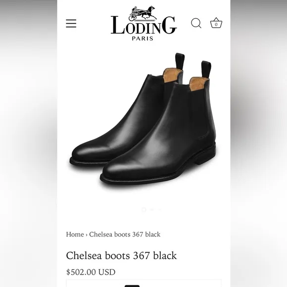 Loding Paris Chelsea Boots-10.5