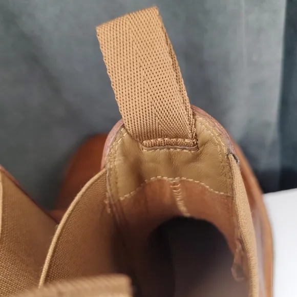Loeffler Randall Raquel Brown Leather Chelsea Boots US Womens 8.5