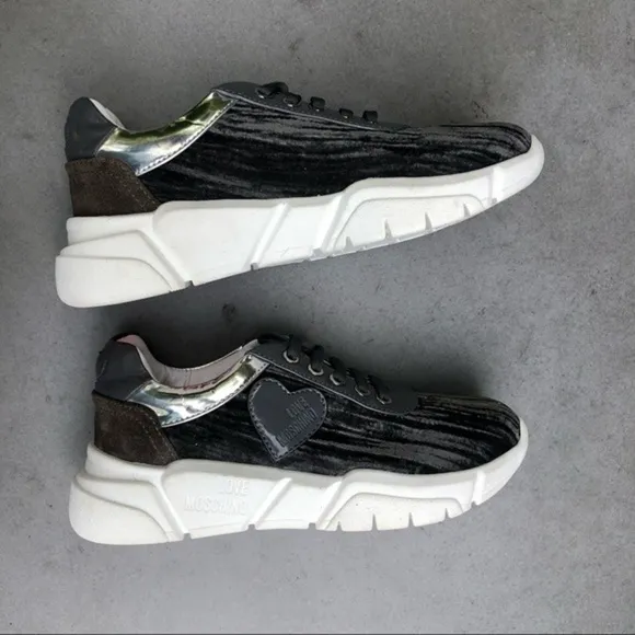 LOVE MOSCHINO platform Sneakers size 37