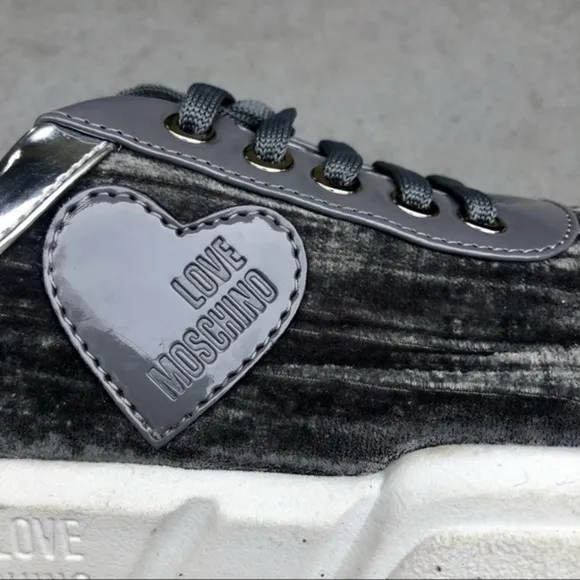 LOVE MOSCHINO platform Sneakers size 37