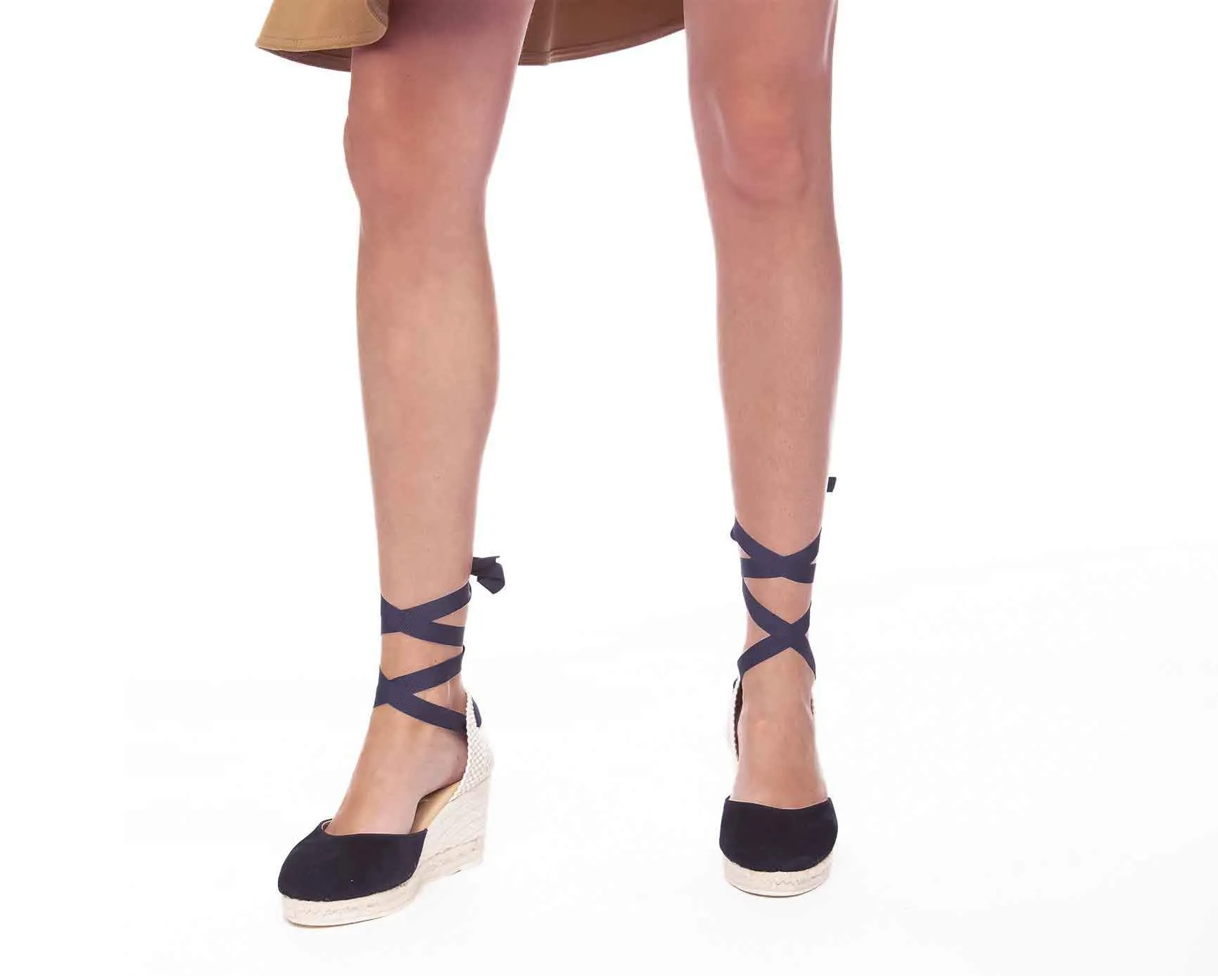 Low Luxurious - Money-saving Patriot Sandals Blue Wedge - Hamptons