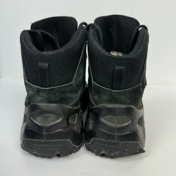 Lowa Goretex Black High Top Lace Up Combat Boots