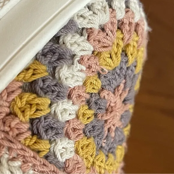 Lucky Brand Curla High Top Platform Crochet Sneakers Size 8