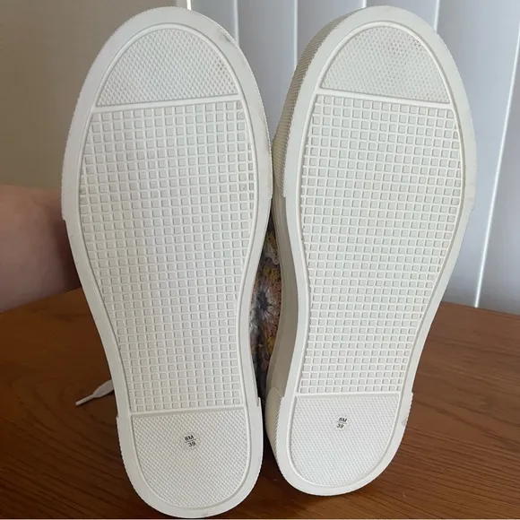 Lucky Brand Curla High Top Platform Crochet Sneakers Size 8