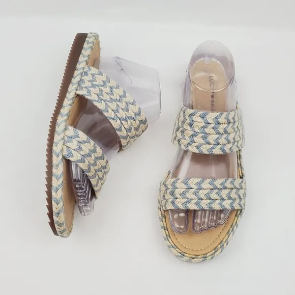 Lucky Brand Decime espadrille slide Sandals