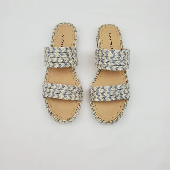 Lucky Brand Decime espadrille slide Sandals
