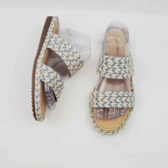 Lucky Brand Decime espadrille slide Sandals