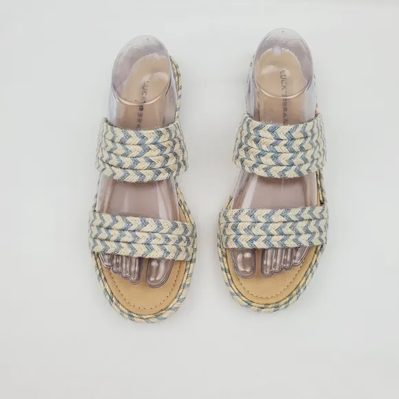 Lucky Brand Decime espadrille slide Sandals