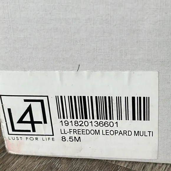 Lust For Life Freedom Leopard Combat Boots Size 8.5 Medium