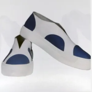 Luukaa Blue Dot Spirit Wear Slip On Sneaker Shoe size 10
