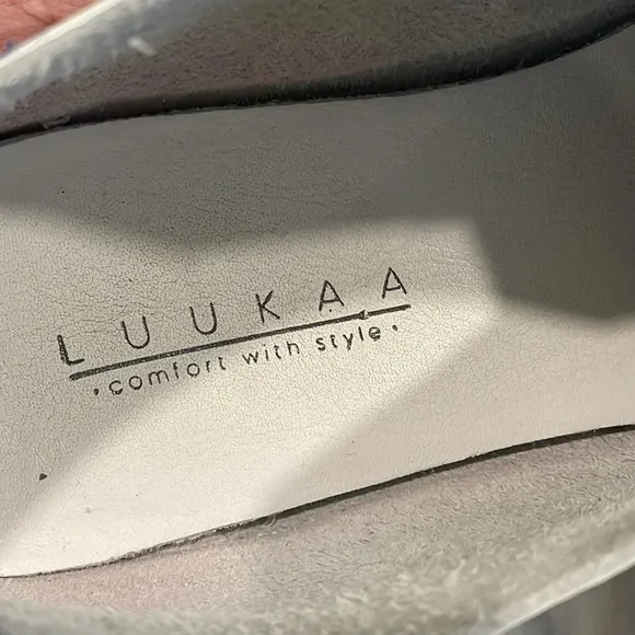Luukaa Blue Dot Spirit Wear Slip On Sneaker Shoe size 10