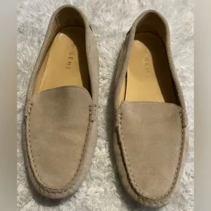 M. Gemi The Felize Suede Latte Tan Loafers Made in Italy Women’s size 40/9.5
