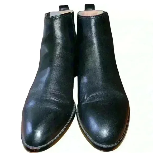 Madewell Leather Chelsea Ankle Boots